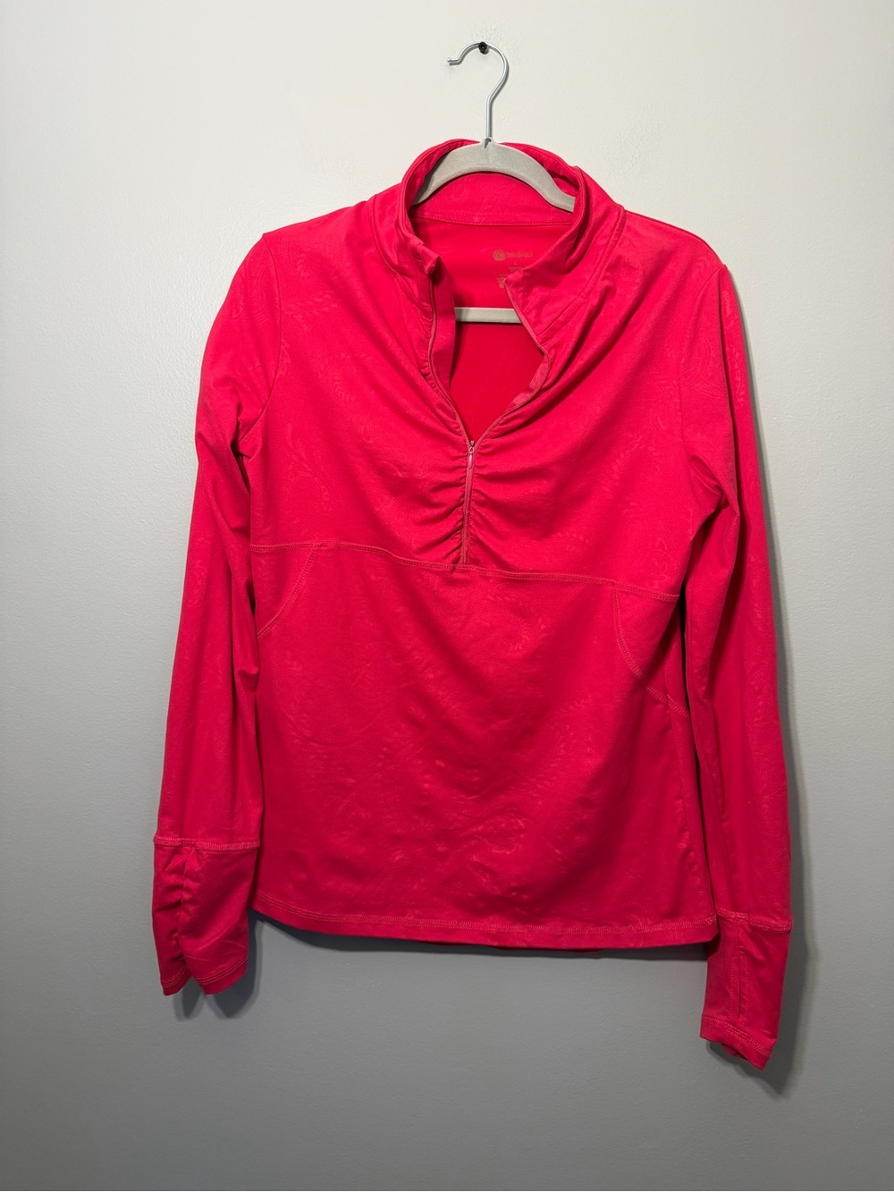 Balance Collection Bright Pink Quarter-Zip Pullover